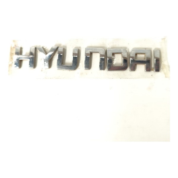 Emblema Hyundai Tampa Traseira Hyundai Santa Fé 2009