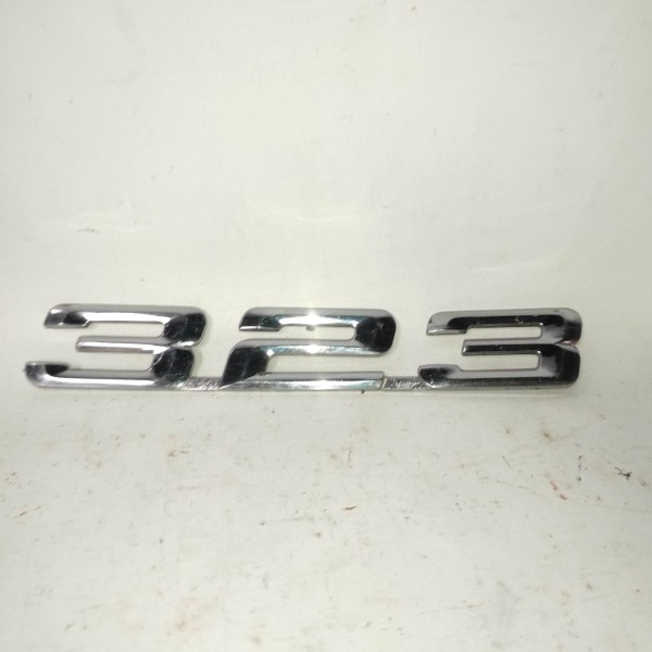 Emblema 323 Tampa Traseira Bmw E36 323 1992 1999