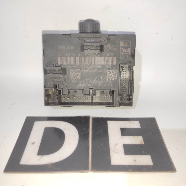 Modulo Porta Dianteira Esquerda 5q0959593b Vw Golf 2014 2020