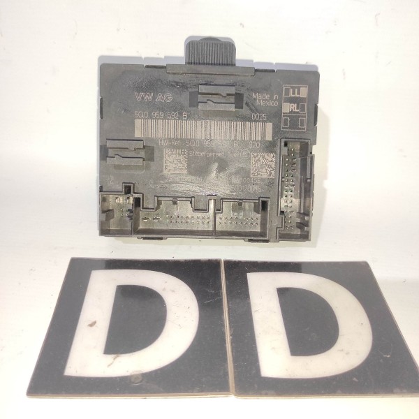 Modulo Porta Dianteira Direita 5q0959593b Vw Golf 2014 2020