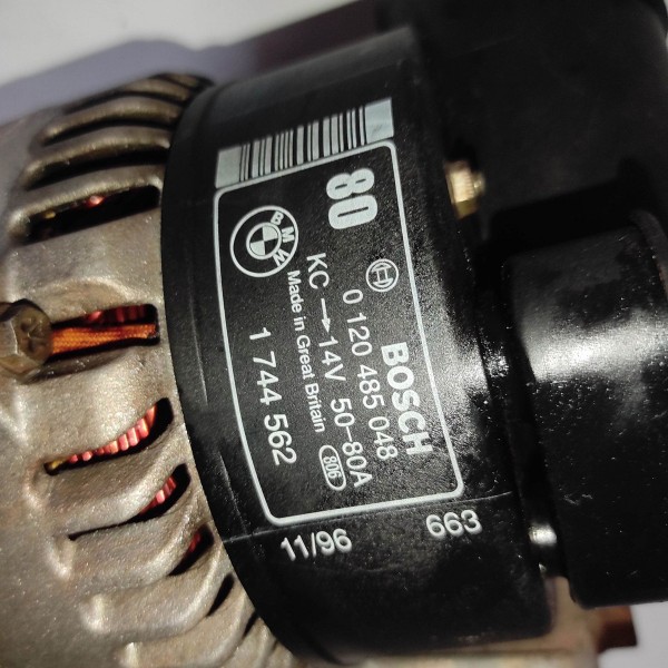 Alternador Bosch 80ah Bmw 323 325 328 E36 92 97 1744562