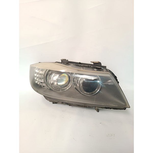 Farol Dianteiro Direito Bmw 320 325 E90 09 12 Detalhe Direito/passageiro