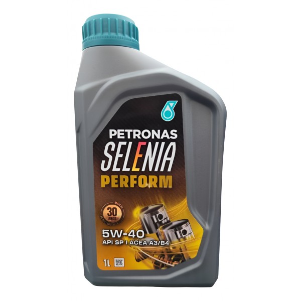 Oleo Motor Petronas Selenia Perform 5w40 Api Sp 1l