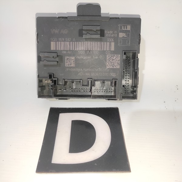 Modulo Porta Dianteira Direita Vw Golf 2014 2020 5q0959592