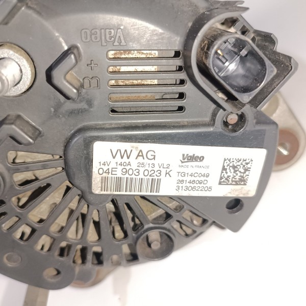 Alternador 140a Valeo Vw Golf 1.4 2014 2020 04e903023k