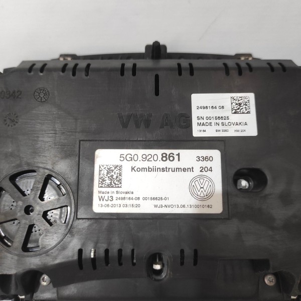 Painel De Instrumentos Vw Golf 1.4 Tsi 2014 2020 5g0920861