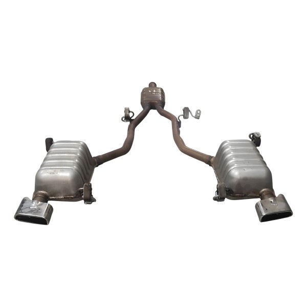 Escapamento Traseiro Completo Mercedes Slk 250 2011 2016