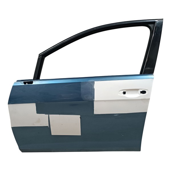Folha Porta Dianteira Esquerda Vw Golf 2014 2018 Dianteira Esquerdo Azul
