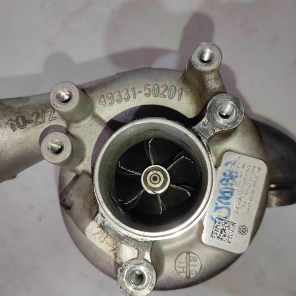 Turbina Audi Q3 Vw Tcross 1.4 Tsi 04e145722f Detalhe