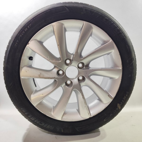 Roda Volvo S60 T5 Kinect 7j17h2et50 Pneu Michelin 215/50r17