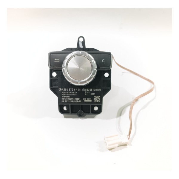 Seletora Multimídia Mercedes C180 C200 W204 2007 2014