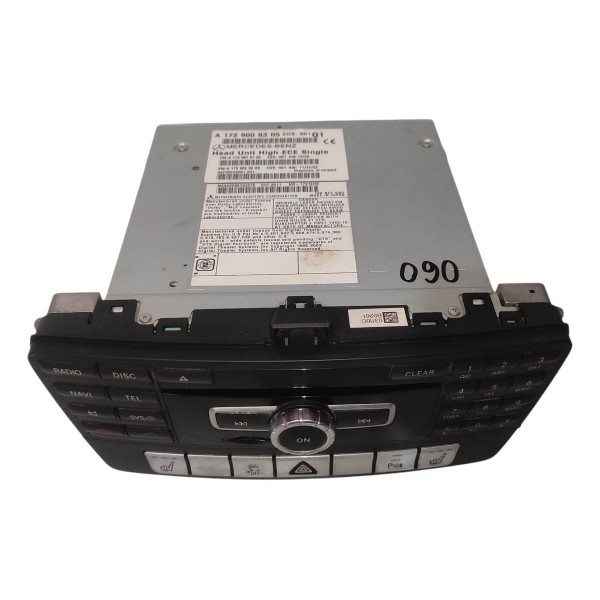 Radio Mercedes Slk 250 2011 2016 A1729008305