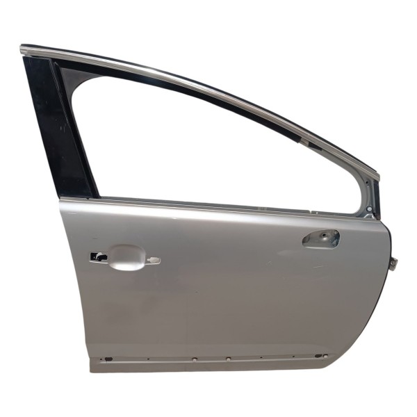 Folha Porta Dianteira Direita Peugeot 3008 2008 2016 Dianteira Direita Prateado