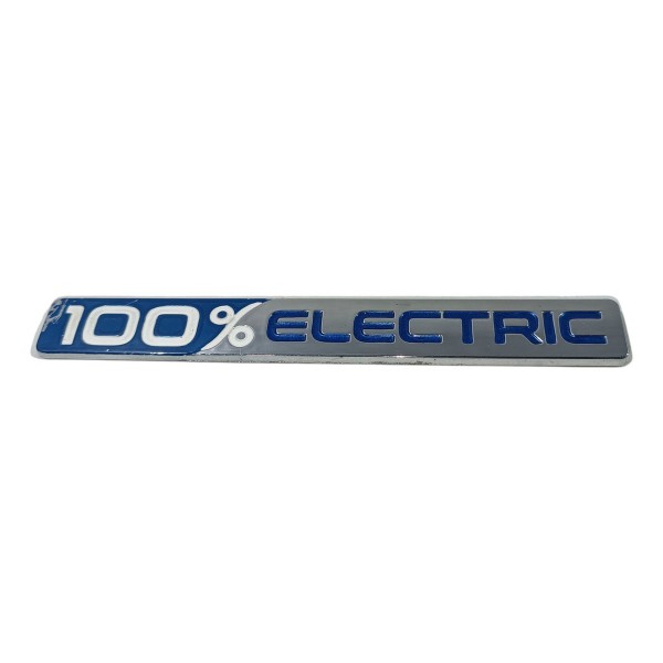 Emblema 100% Electric Porta Dianteira Jac Ejs1 2021 2025