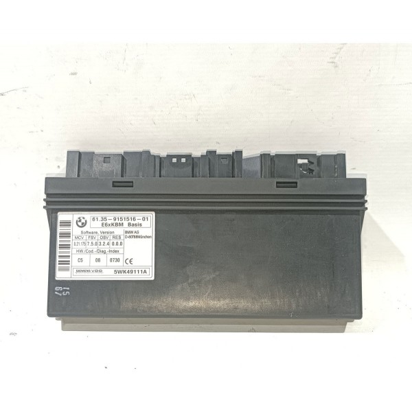 Modulo Bcm Bmw 530 E60 2004 2010 535 540 M5 9151516