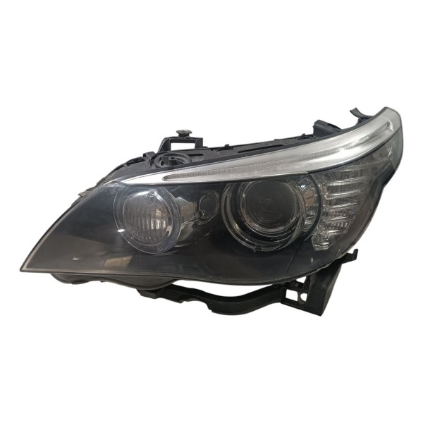 Farol Esquerdo Bmw 530 E60 04 10 535 540 M5 Detalhe Esquerdo/motorista