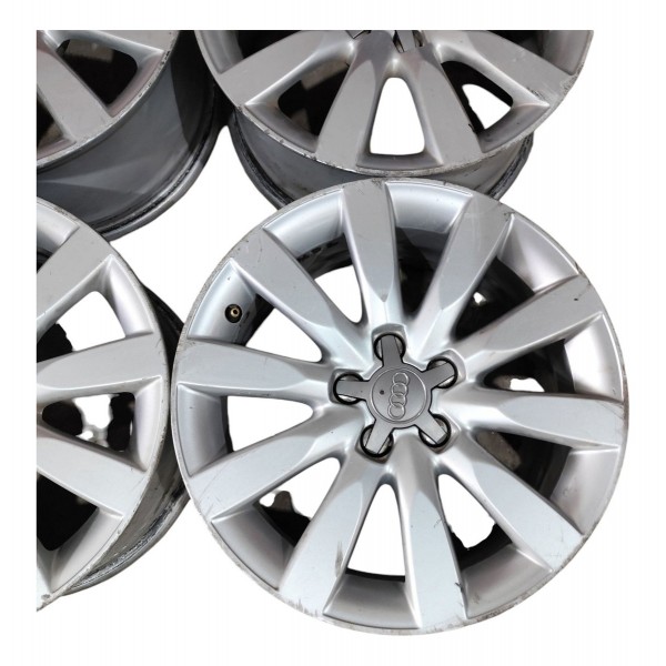 Jogo Rodas 16 Audi A1 2010 2018 5x100 7jx16h2et34 8x0601025g Prateado