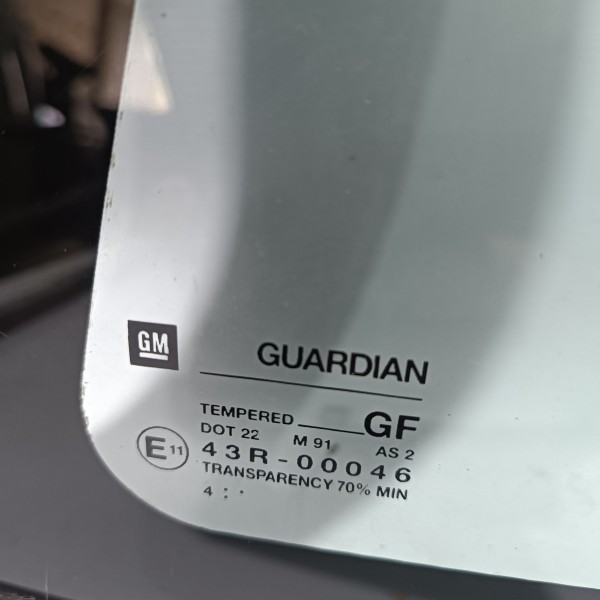 Vidro Traseiro Esquerdo Chevrolet Calibra 1993 1995