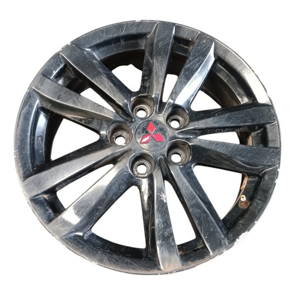 Jogo Rodas 5x114 17x6,5j Mitsubishi Asx 2010 2022 Preto