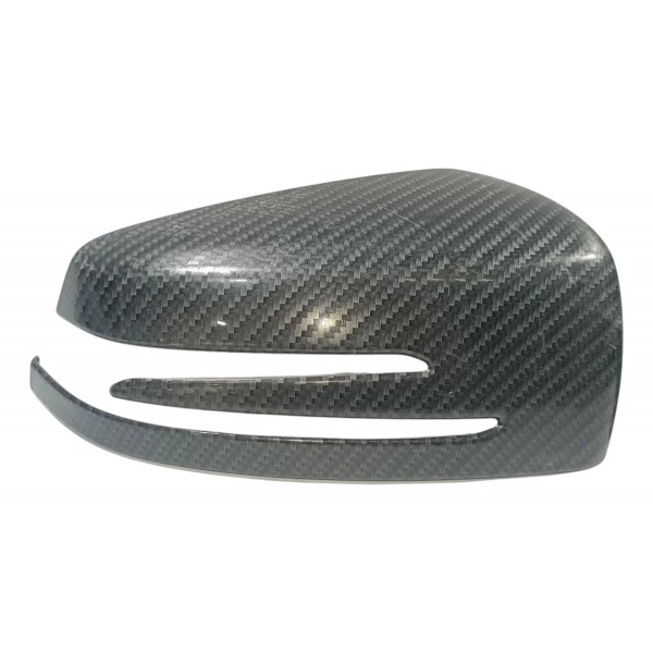 Par Capa Carbono Retrovisor Mercedes A45 W176 Genuino