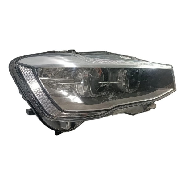 Farol Direito Bmw X3 2014 2016 F25 7460638 Detalhe Direito/passageiro