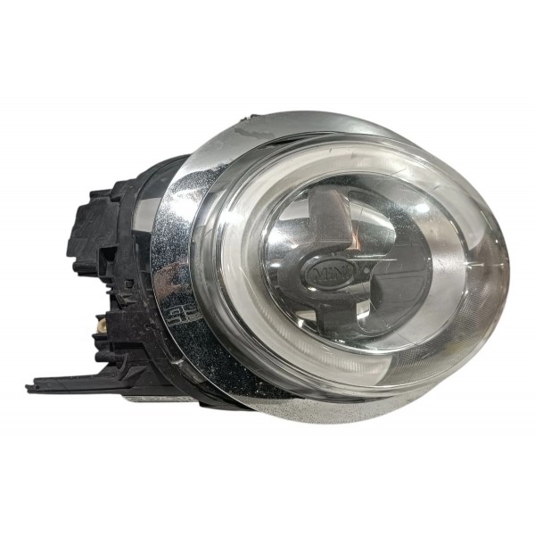 Farol Direito Mini Cooper F56 2018 2024 Com Aro Detalhes Direito/passageiro