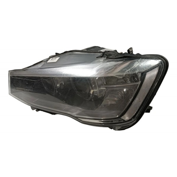 Farol Esquerdo Bmw X3 2014 2016 Detalhes 7460637 Esquerdo/motorista