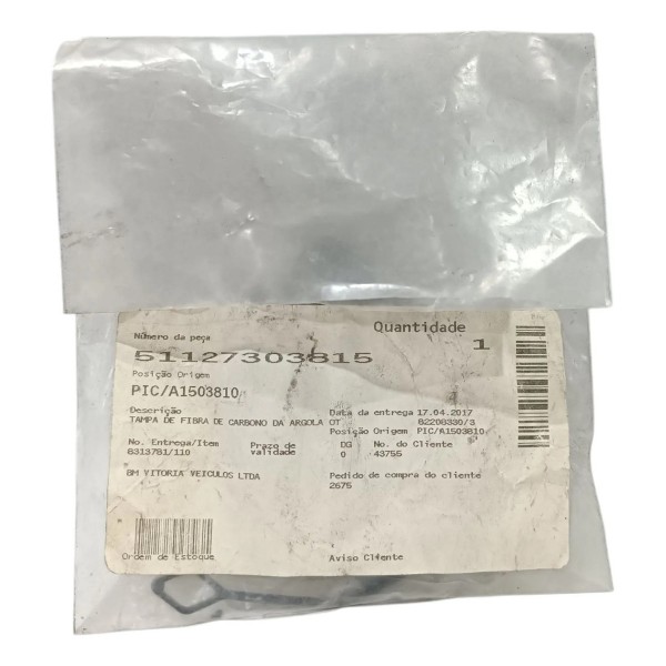 Tampa Reboque Parachoque Traseiro Bmw X1 2011 15 7303815