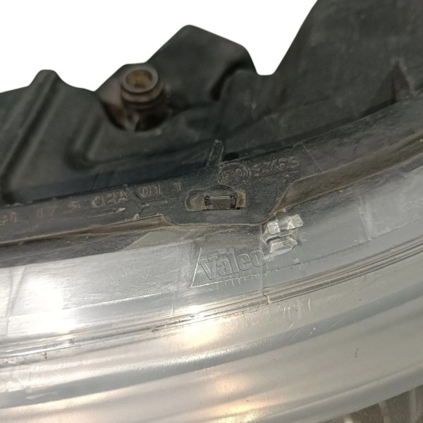 Farol Esquerdo Citroen C4 2007 2013 Detalhe Original Esquerdo/motorista