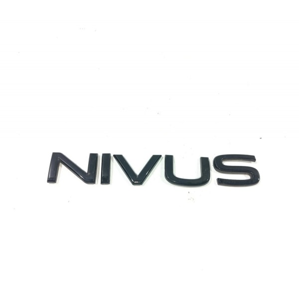 Emblema Nivus Tampa Traseira Vw Nivus 2020 2026