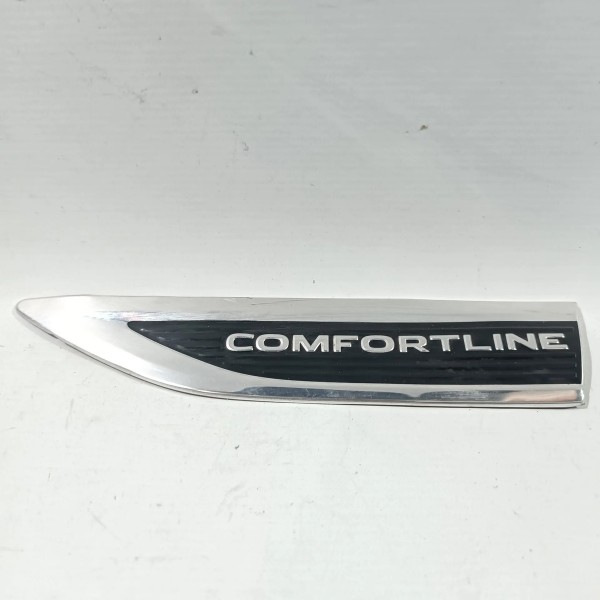 Emblema Esquerdo Comfortline Vw T-cross 2019 2026