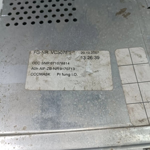 Radio Bmw 320 325 335 E90 2006 2012 9170721