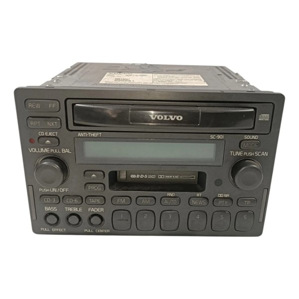 Radio Volvo C70 1996 2005 S70 V70 3533946 Codigo Incluso