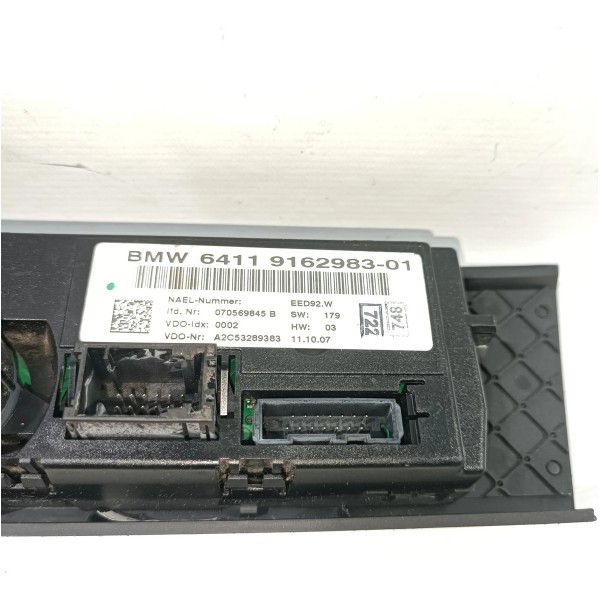 Comando Ar Condicionado Bmw 320 325 335 06 12 9162983