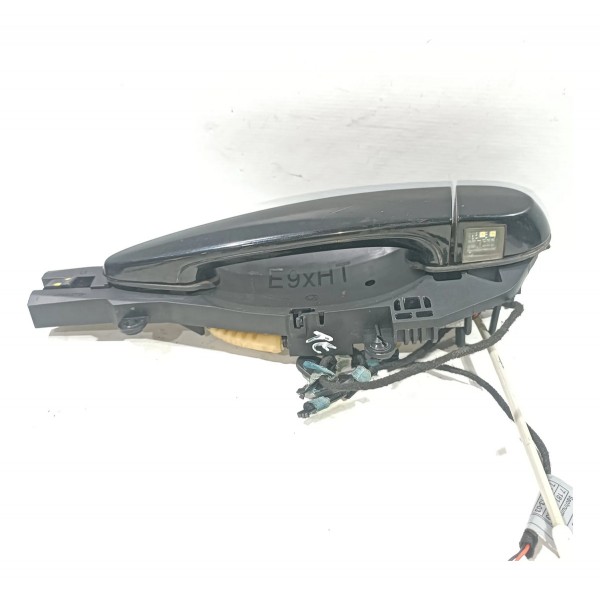 Macaneta Externa Traseira Esquerda Bmw 320 335 06 12 Preto Traseira