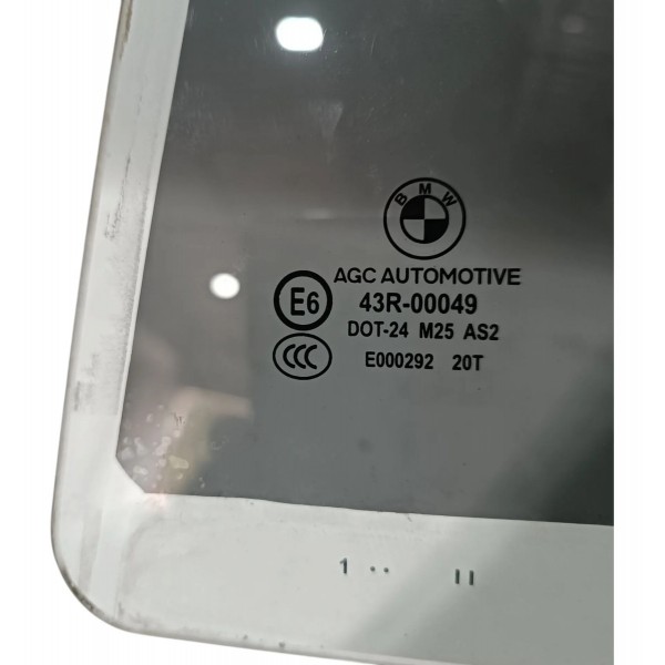 Vidro Porta Traseira Esquerda Bmw 528 F10 2011 2017 535 550