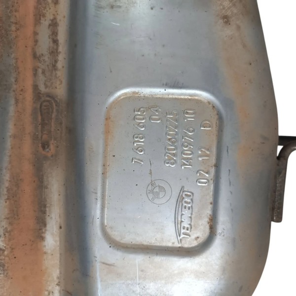 Abafador Final Bmw 528 F10 2011 2017 7618605 Difusor Vacuo