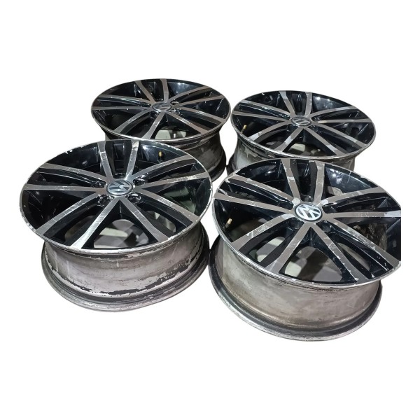 Jogo Roda 5x112 Aro 17 7j H2et54 Vw Jetta 2012 2017 2 Detalh