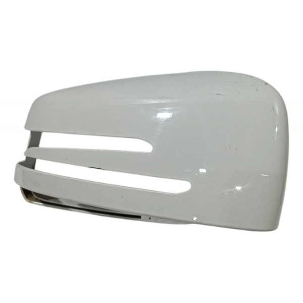 Capa Retrovisor Direito Mercedes C180 W204 07 14 Detalhe Branco