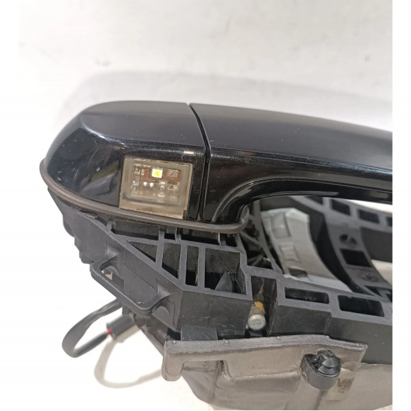 Macaneta Externa Traseira Direita Bmw 320 F30 2012 2018 Led Preto Traseira