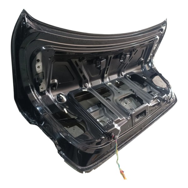 Tampa Traseira Bmw 320 F30 2012 2018 325 328 330 Detalhe Preto