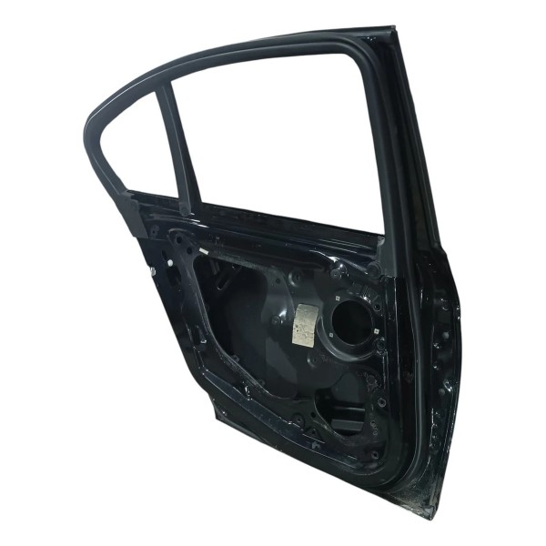 Folha Porta Traseira Esquerda Bmw 320 F30 2012 2018 Traseira Esquerda Preto