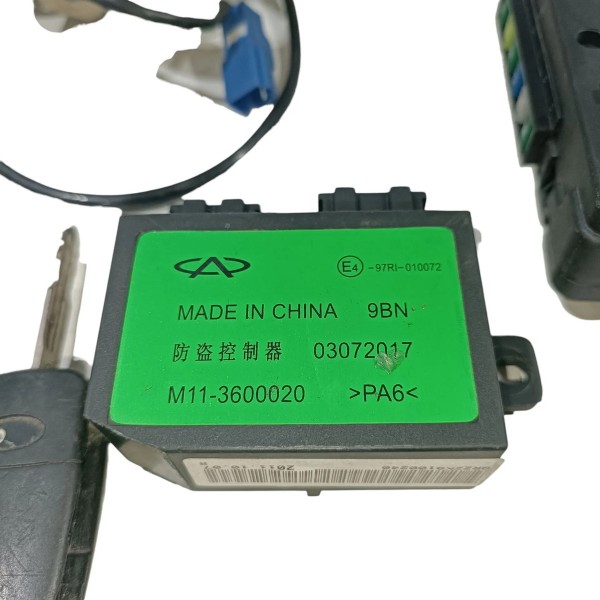 Kit Code Injeção Chery Tiggo 2.0 2009 F01r00d529