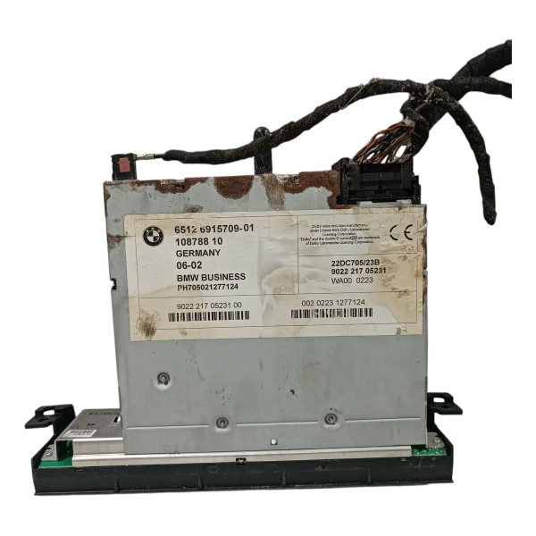 Radio Toca Fitas Bmw 325 E46 1998 2005 6915709