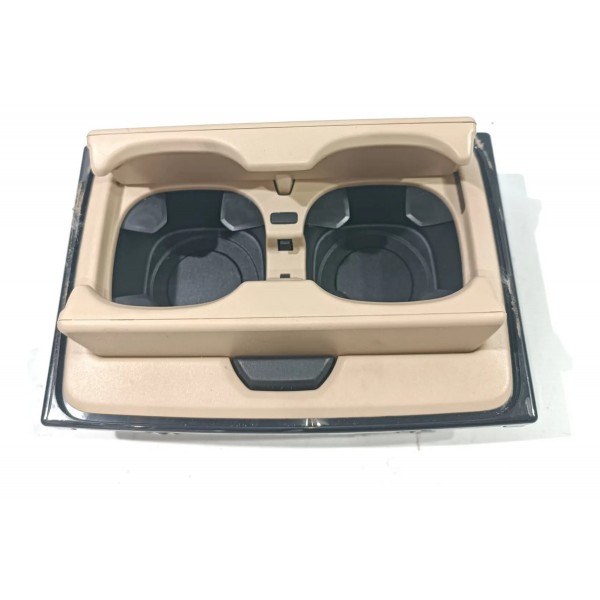 Porta Copos Banco Traseiro Bmw 320 F30 2012 2018 Creme