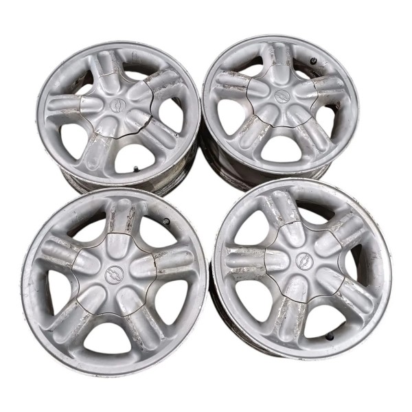 Jogo Rodas Aro 14 5,5 4x100 Chevrolet Corsa 1997 93274389