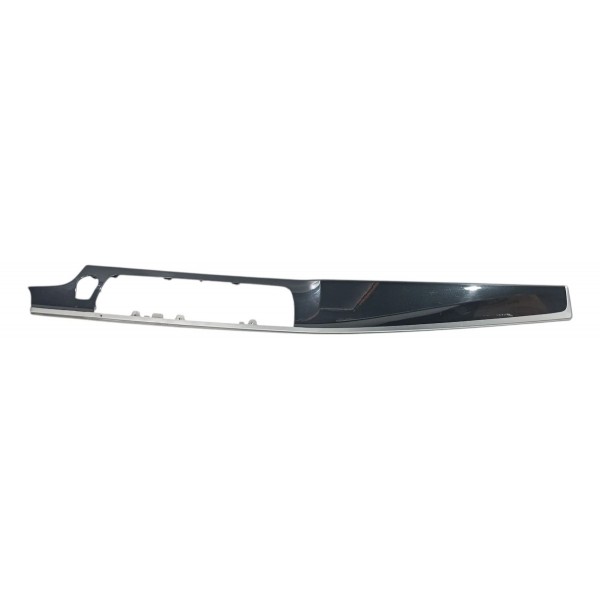 Moldura Tabelie Bmw 528 F10 2011 2017 535 550 M5 9166649 Preto/prateado