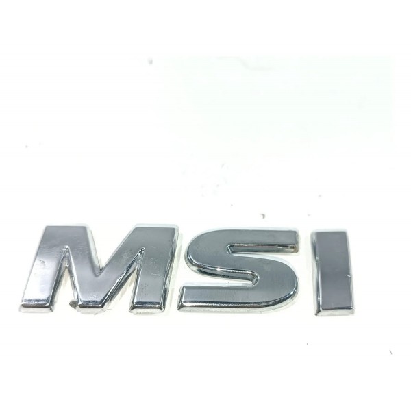 Emblema Msi Tampa Traseira Vw Virtus 2018 2026 Polo