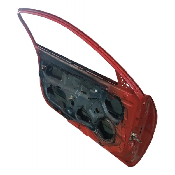 Folha Porta Esquerda Mazda Mx3 1991 1998 Dianteira Esquerdo Vermelho