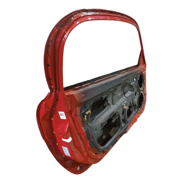 Folha Porta Esquerda Mazda Mx3 1991 1998 Dianteira Esquerdo Vermelho